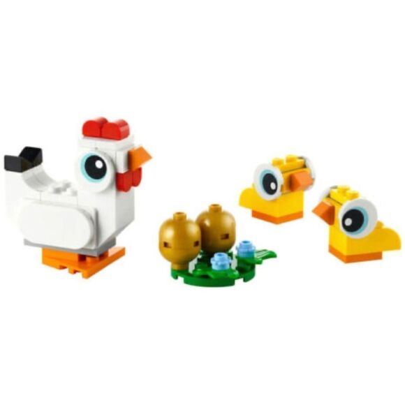 Lego Creator 30643 Spring Easter Chicken Chicks Polybag Set NEW & SEALED - 2023 - Picture 7 of 10